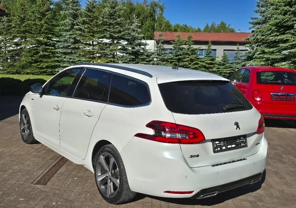 Peugeot 308 cena 48900 przebieg: 144000, rok produkcji 2019 z Rzeszów małe 407